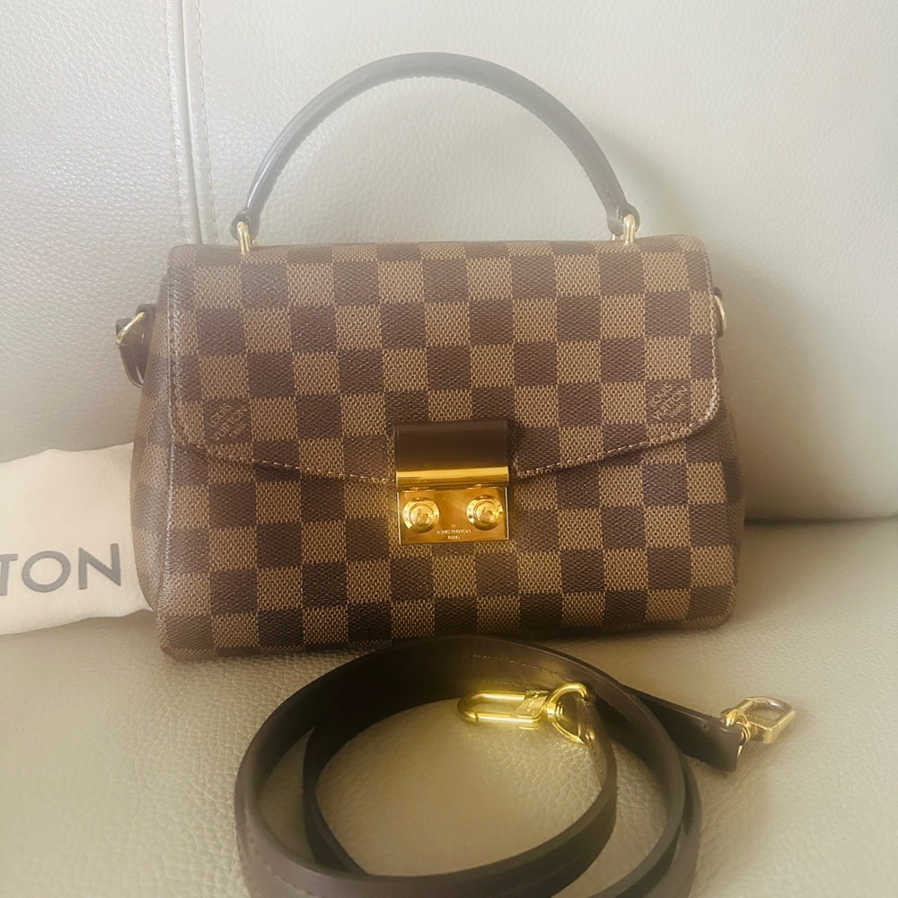 Louis Vuitton Croisette Damier Ebene Crossbody